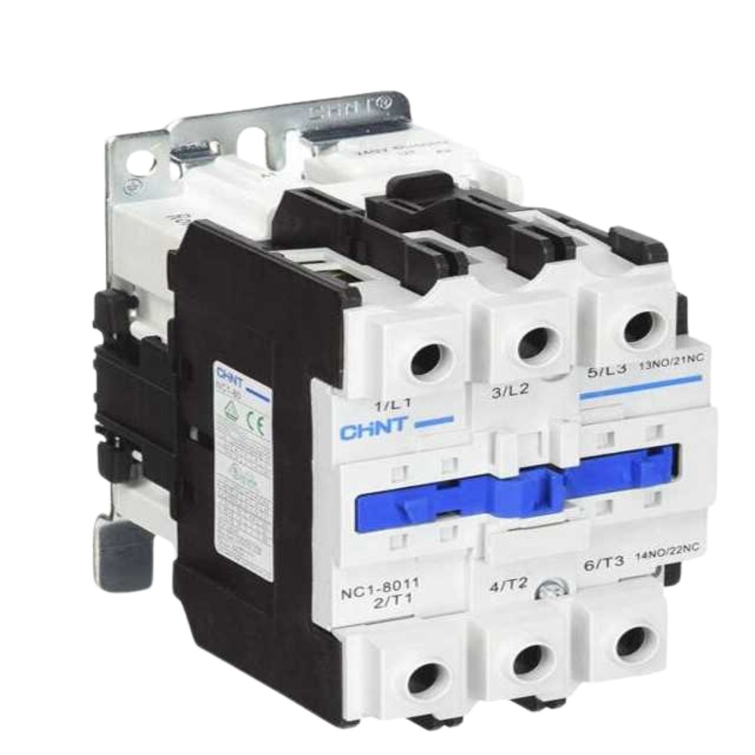 Contactor NC1, 40A 3P más 1NA más 1NC, 18.5KW (AC3/380V) contr 220V