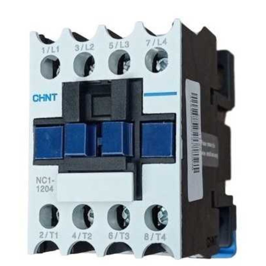 Contactor NC1,12A, 4P 5.5KW (AC3/380V) control 220 VAC