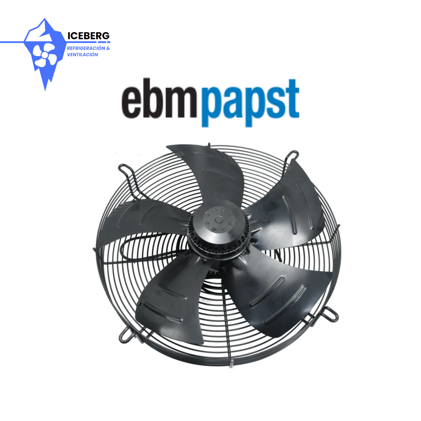 Ventilador Axial 560mm 380V Marca EBM