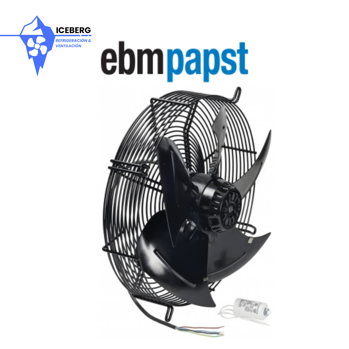 Ventilador Axial 560mm 380V Marca EBM