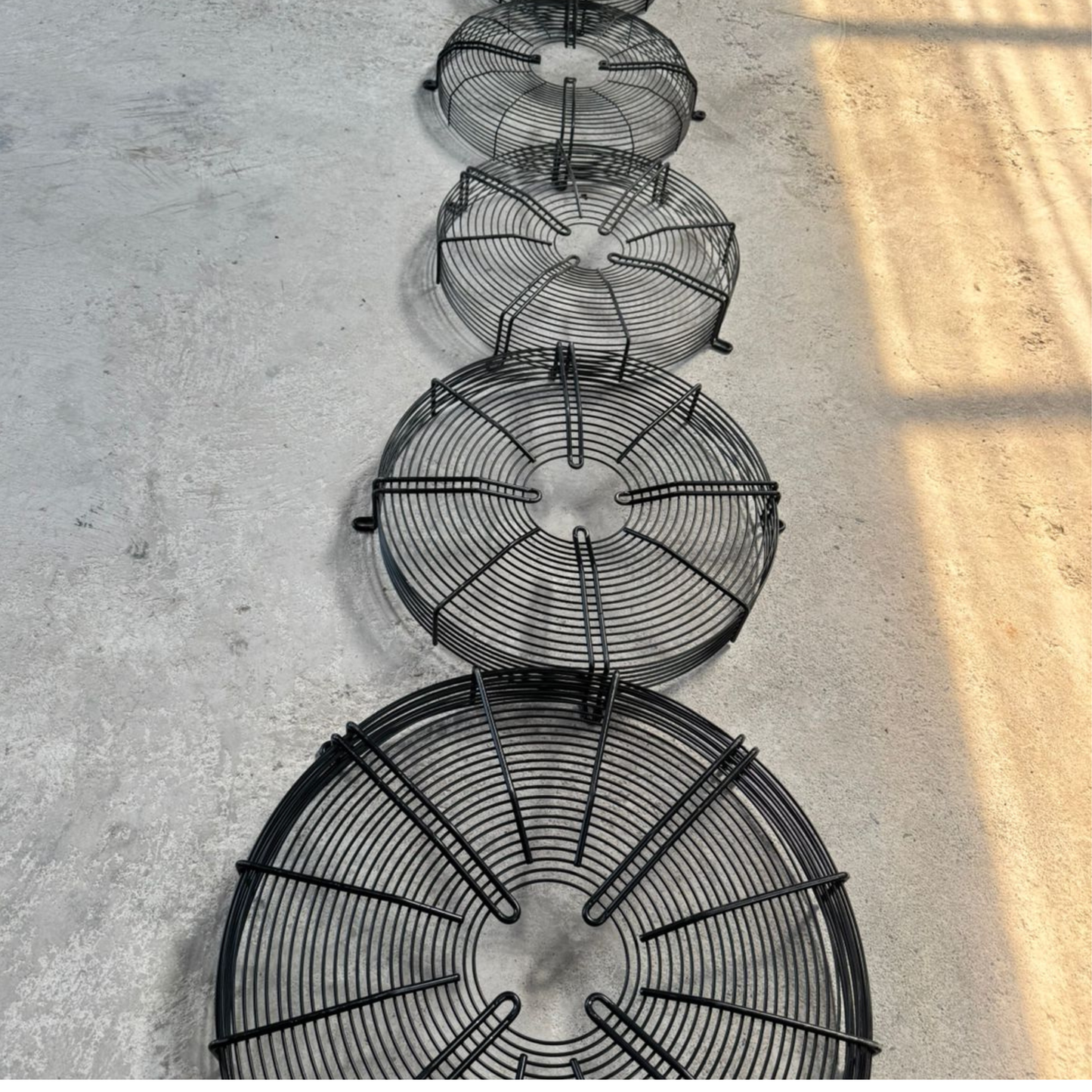 Rejillas de protección ventiladores