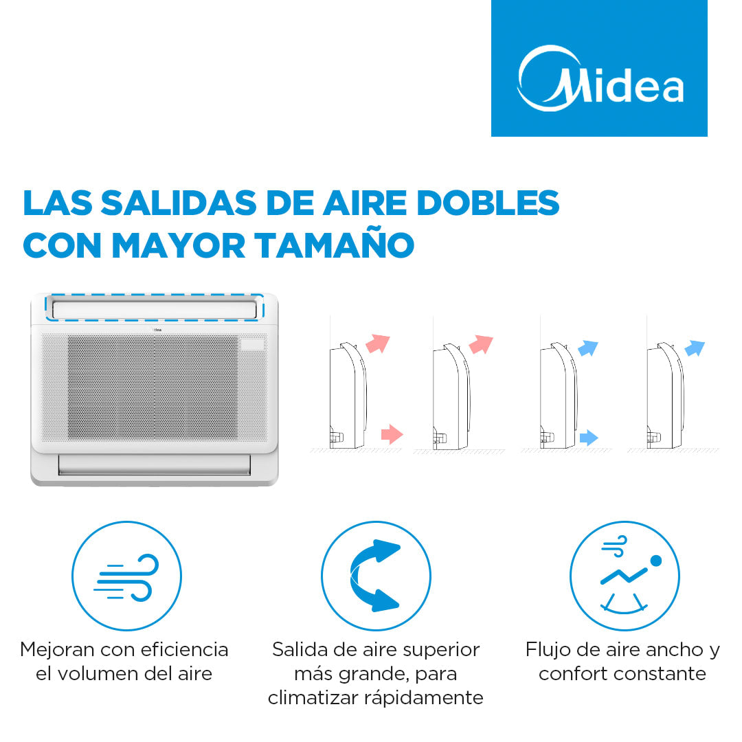 Aire Acondicionado Split Frio-Calor Xtream Heat 14.000BTU