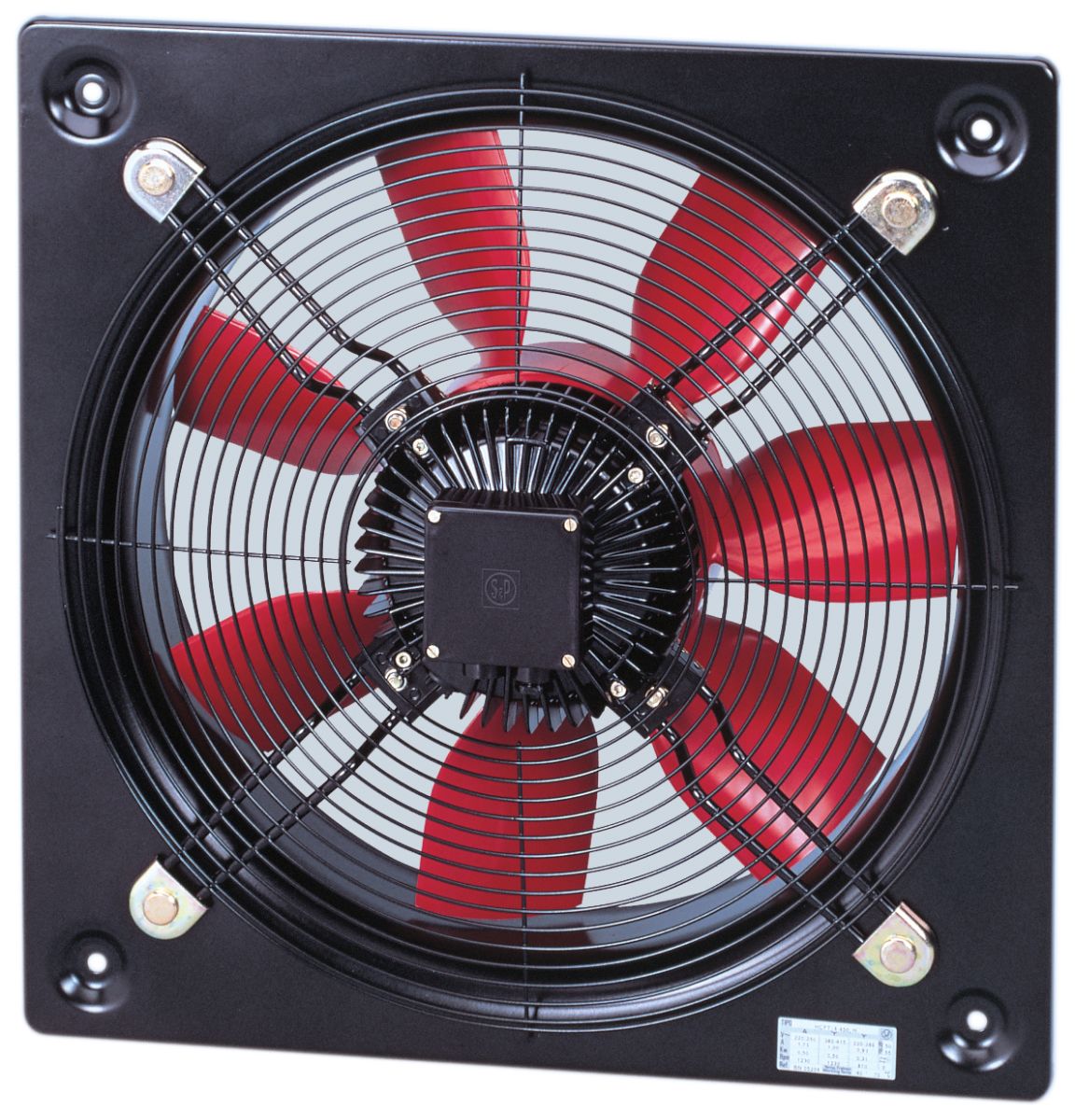 EXTRACTOR AXIAL MURO/CIELO HCBT/4-250/H-A/230V~400V-50HZ~60HZ/SOLER PALAU