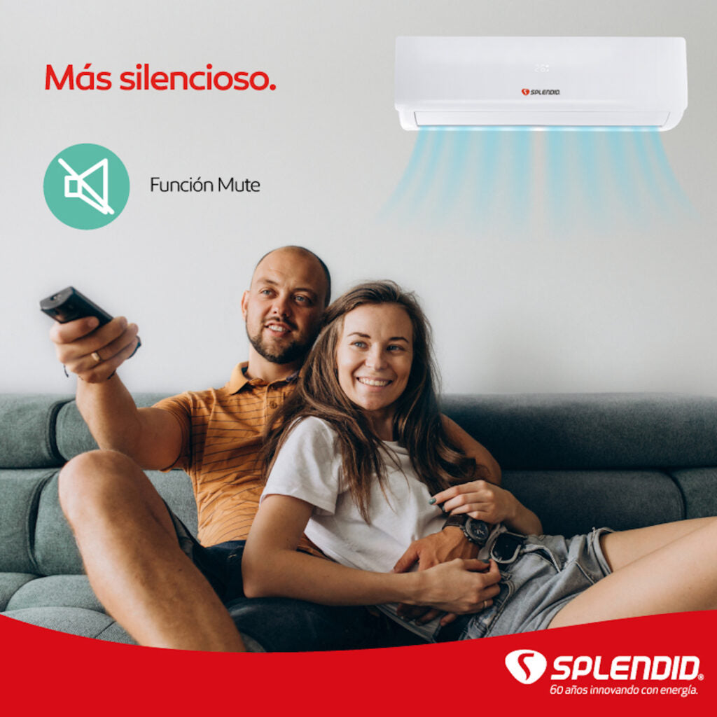 Aire acondicionado Split 9000BTU - 12000 BTU Inverter Splendid