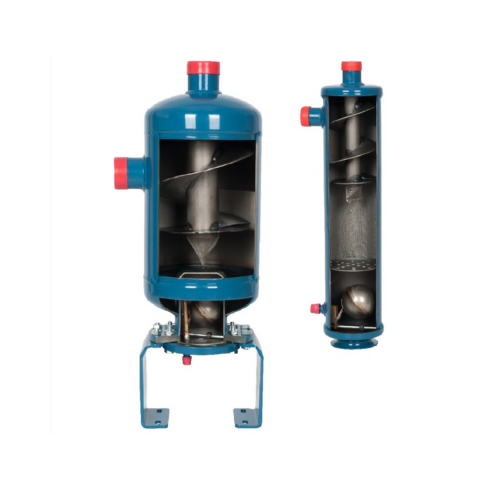 Separador de Aceite helicoidal a Soldar