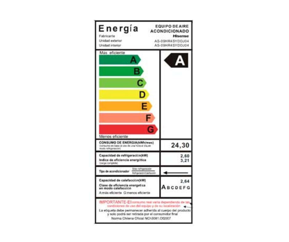 Aire Acondicionado Hisense Split ON OFF 9000btu, 12000btu, 18000btu, 22000btu - Iceberg Refrigeración & Ventilación