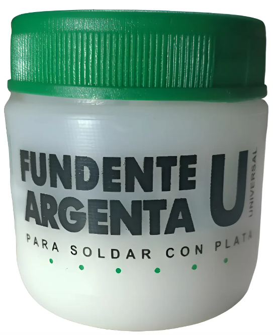 Kit 2 Soldadura Plata 15% Harris + Fundente 50grs
