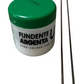 Kit 2 Soldadura Plata 15% Harris + Fundente 50grs