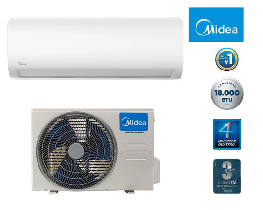 Aire acondicionado Split Muro Xtreme Dura Inverter Midea