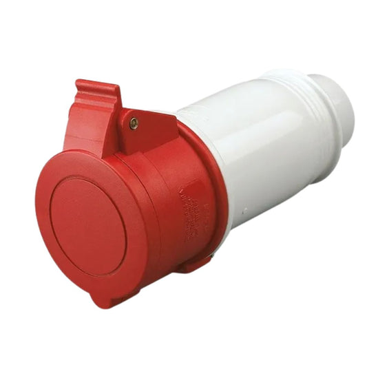 Enchufe hembra volante IP44 16A 380V 3P+N+T