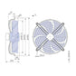 Ventilador Ziehl Abegg  500mm 380V 50HZ  FN050-VDK.4F.V7P1