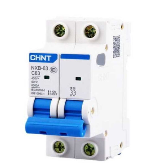 Interruptor 2Px50A 6kA curva C, NXB-63
