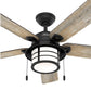 52" VENTILADOR TECHO CON LUZ Y CONTROL  REMOTO